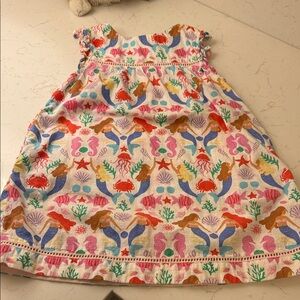 Mini Boden Mermaid Print Sundress